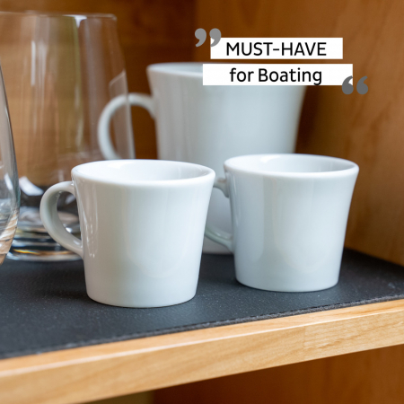 Cana de portelan magnetica ESPRESSO + suport metalic - set de 2 bucati [7]