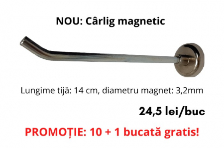 Alte produse - Carlig magnetic 140mm x 32mm