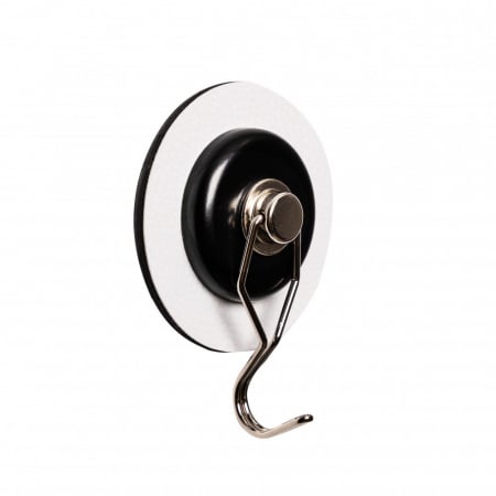 Pahare magnetice Silwy - Carlig magnetic rotativ „The One” cu suport alb