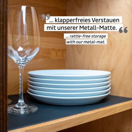 Farfurie de portelan magnetica + suport feros - set de 2 buc. [6]