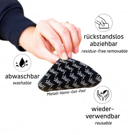Farfurie de portelan magnetica + suport feros - set de 2 buc. [7]