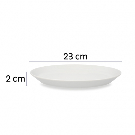 Farfurie de portelan magnetica + suport feros - set de 2 buc. [4]