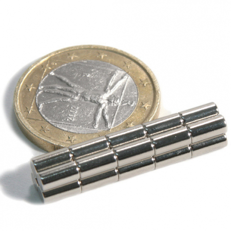Magnet neodim cilindru 3mm x 6mm [4]