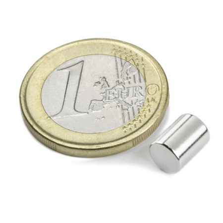Magnet neodim cilindru 6mm x 8mm [3]