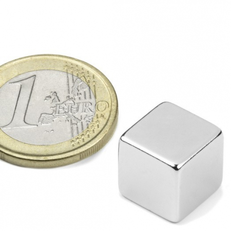 Magnet neodim cub cu latura de 12mm [1]