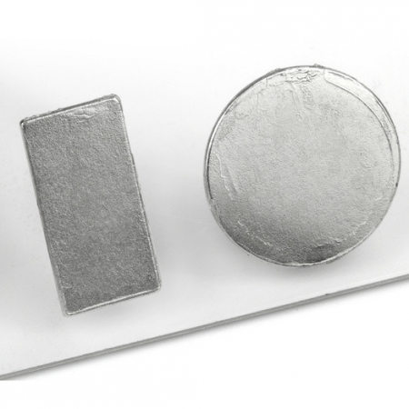 Magnet neodim disc 15mm x 1mm, cu adeziv [4]