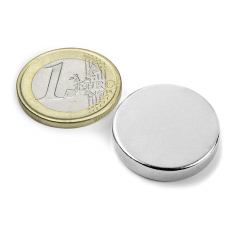 Magneti neodim discuri - Magnet neodim disc 25mm x 5mm