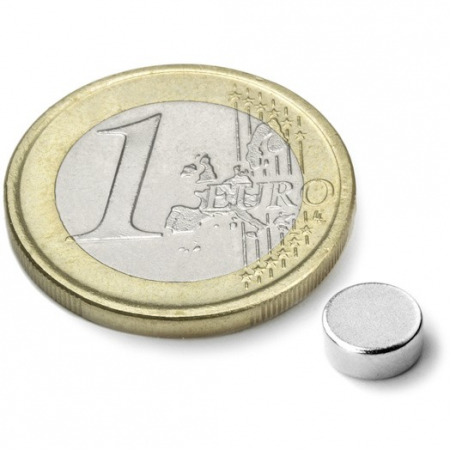 Magnet neodim disc 6mm x 2mm [2]
