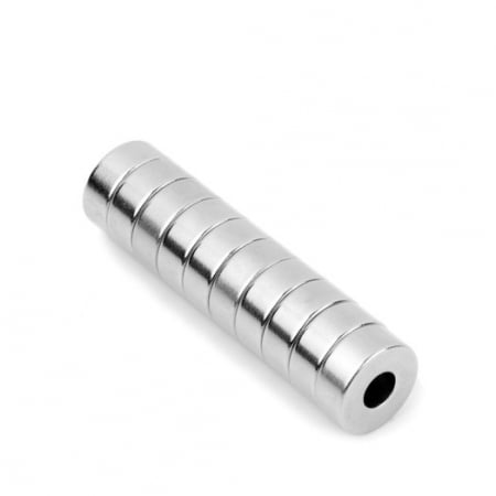 Magneti neodim inele - Magnet neodim inel 15mm x 6mm x 6mm
