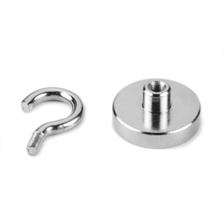 Magnet oala neodim 32mm cu carlig [4]