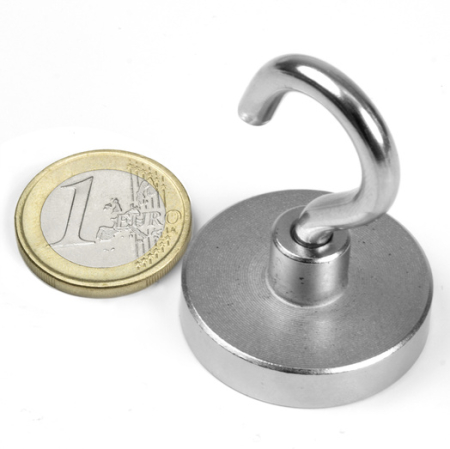 Magnet oala neodim 32mm cu carlig [1]