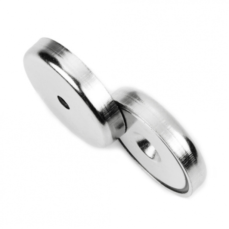 Magnet oala neodim 40mm cu orificiu [2]