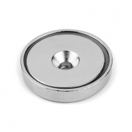 Magneti oala neodim - Magnet oala neodim 40mm cu orificiu