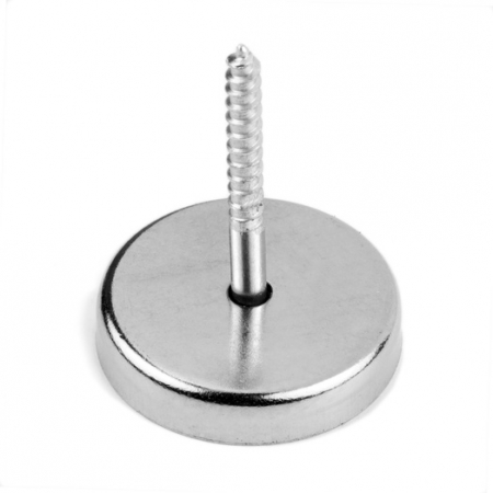 Magnet oala neodim 40mm cu orificiu [3]