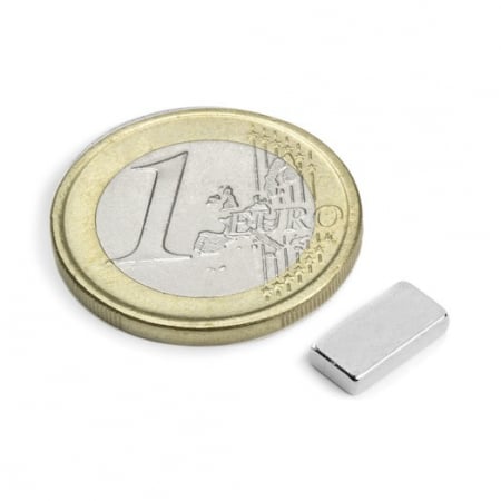 Magneti neodim blocuri - Magnet puternic neodim bloc 10mm x 5mm x 2mm