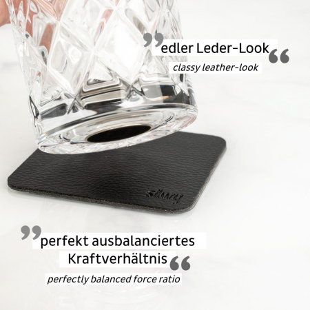 Pahar de cristal magnetic LONGDRINK + suport – set de 4 buc. [5]