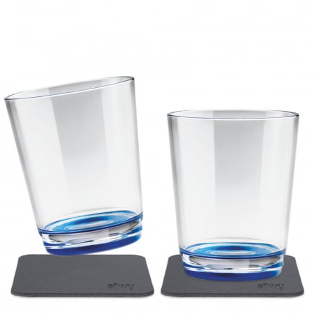 Pahare magnetice Silwy - Pahar magnetic - set de 2 bucati, albastru Lui Blue