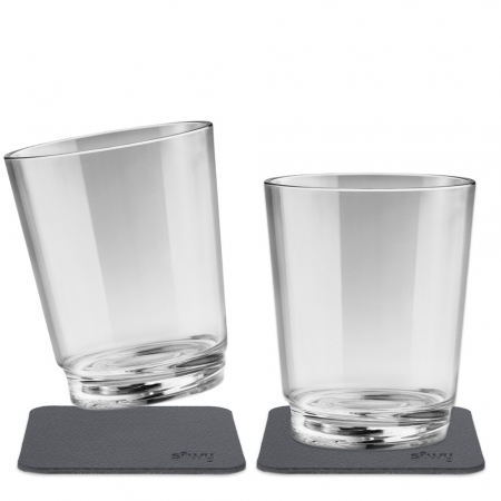 Pahare magnetice Silwy - Pahar magnetic - set de 2 bucati, clasic