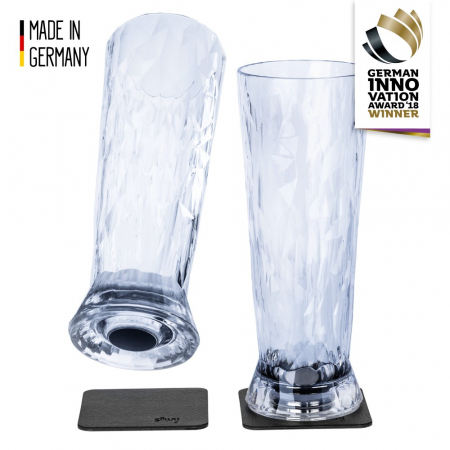 Pahare de plastic magnetice BEER, set de 2 bucati, High-Tech [5]