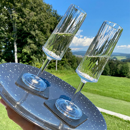 Pahare de plastic magnetice PROSECCO, set de 2 bucati, High-Tech [3]
