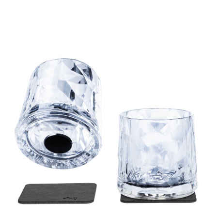 Pahare magnetice Silwy - Pahare de plastic magnetice TUMBLER, set de 2 bucati, High-Tech