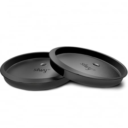Accesorii pentru pahare magnetice - Set de 2 capace pentru cana magnetica, cu gaura pentru pai