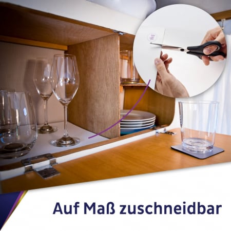 Suport metalic ALB pentru pahare magnetice 400x270mm [1]