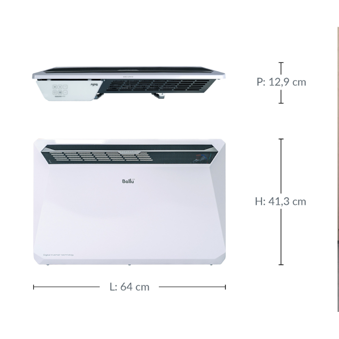 Convector Ballu WIFI cu inverter 1800W [3]