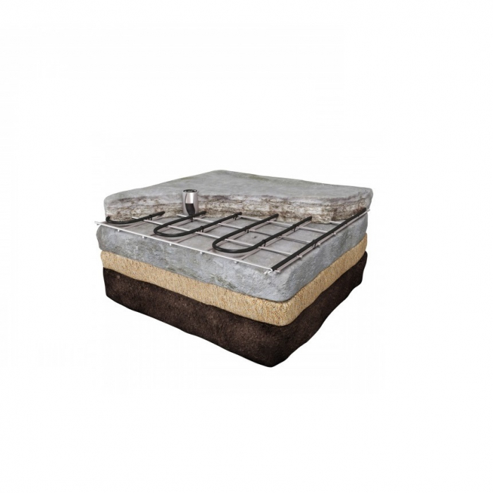 Kit degivrare 51m² putere constanta (3 x 3400w) montaj beton cu termostat 3 x 16A - 230 Volt, control 2 zona x temperatura si Umiditate [5]