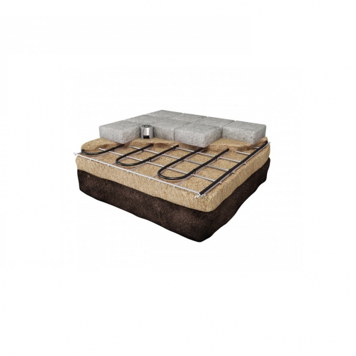Kit degivrare 51m² putere constanta (3 x 3400w) montaj beton cu termostat 3 x 16A - 230 Volt, control 2 zona x temperatura si Umiditate [6]