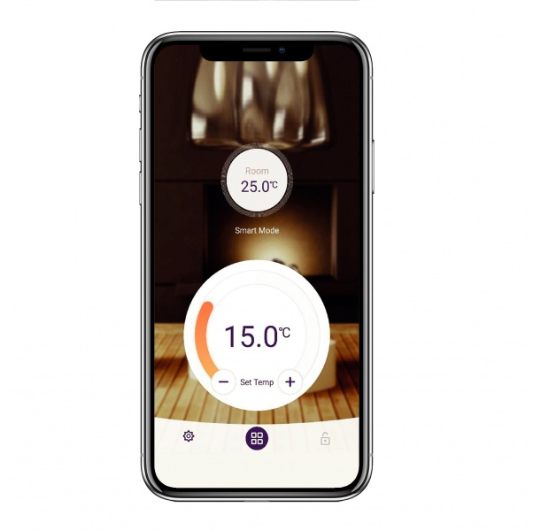 Kit incalzire in pardoseala Film carbon 5m² - 600 W cu termostat WIFi control C 16 [4]