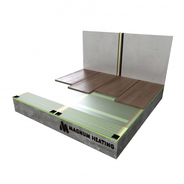 Kit incalzire in pardoseala Film carbon 3m² - 360 W cu termostat WIFi control F 32 [6]