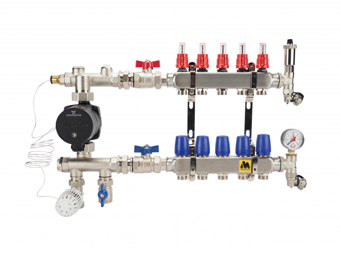 Pachet Full 90m² incalzire prin pardoseala cu agent termic sistem uscat pentru parchet, grosime 25 mm [2]