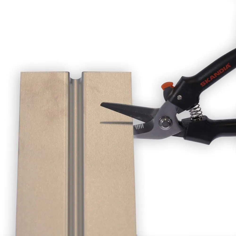 Profil Omega aluminiu 1170x98mm - pentru teava de 10 mm - 50 buc / 5m² [3]