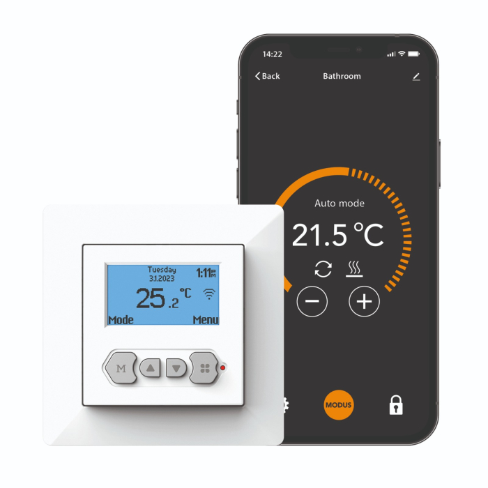 Cronotermostat MIC2 Wifi  Control , cu senzor de pardoseala inclus [2]