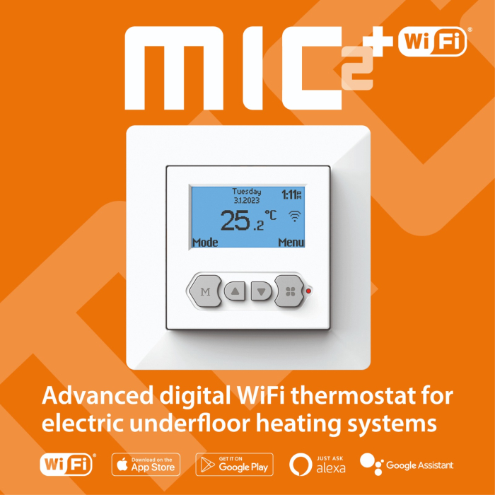 Cronotermostat MIC2 Wifi  Control , cu senzor de pardoseala inclus [6]