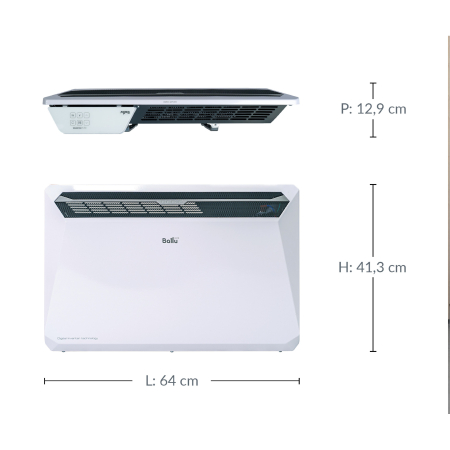Convector Ballu WIFI cu inverter 1800W [2]