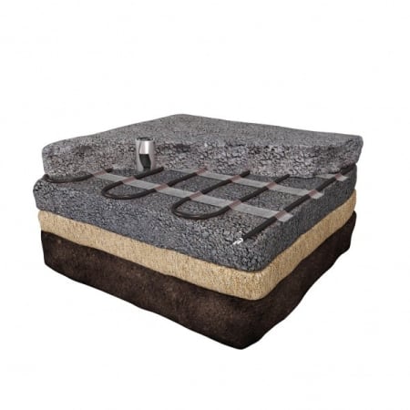 Covor incalzire exterior 2 m²-600 wați (0,5x4m) [1]