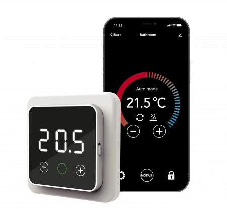 Kit cablu incalzire in pardoseala Magnum Heating 300 W - 17,6 m, pentru 2 mp cu termostat WIFI control F 32 [4]