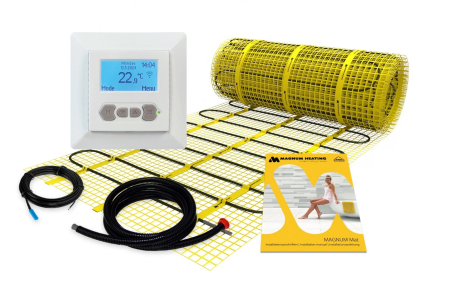 Kit covor cu termostat Intelligent Control - Kit covor incalzire in pardoseala 1 m² - 150 W cu termostat programabil  MIC2 WIFI