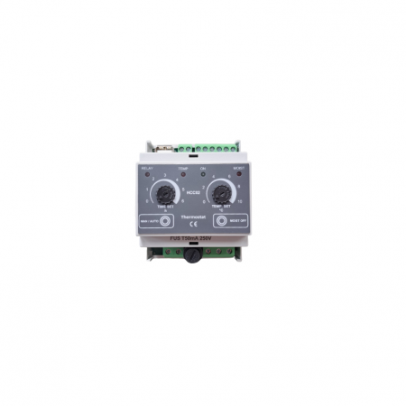 Kit  degivrare 12m² putere constanta (2400w) montaj beton cu termostat 1 x 16A - 230 Volt, control 1 zona x  temperatura si Umiditate [1]