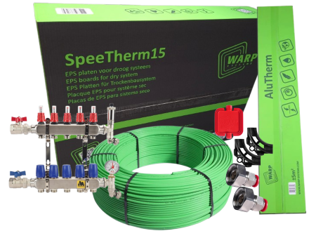 Pachet 20m² incalzire prin pardoseala cu agent termic, sistem SpeeTherm, finisaj parchet, grosime 14mm [0]
