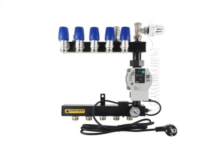 Pachet Standard 60m² incalzire prin pardoseala cu agent termic sistem uscat pentru parchet, grosime 25 mm [1]