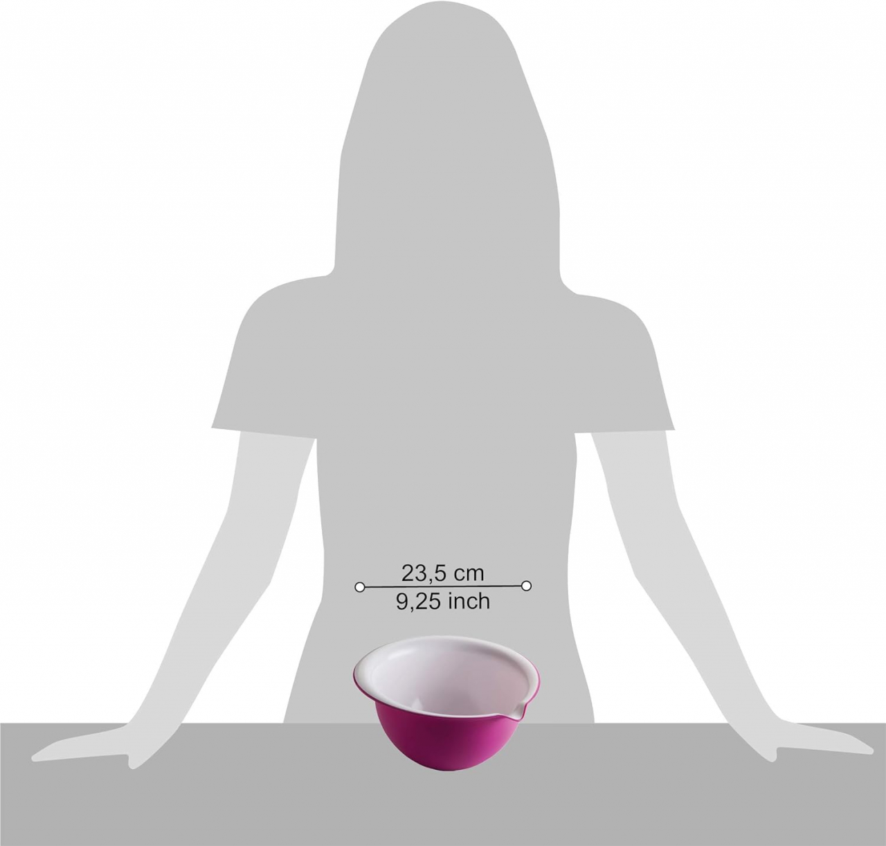 Bol Mediu cu scurgator 2L - SanaLiving [4]