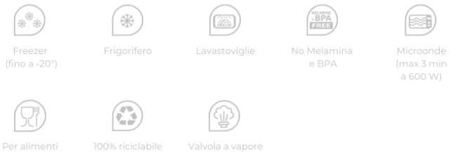 Cutie alimentara dreptunghiulara 15x11xH7,5 cm  0,5L - All in One [4]