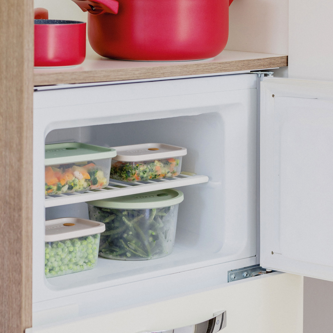 Cutie alimentara rotunda d.18x6.5 cm  1L - All in One [10]