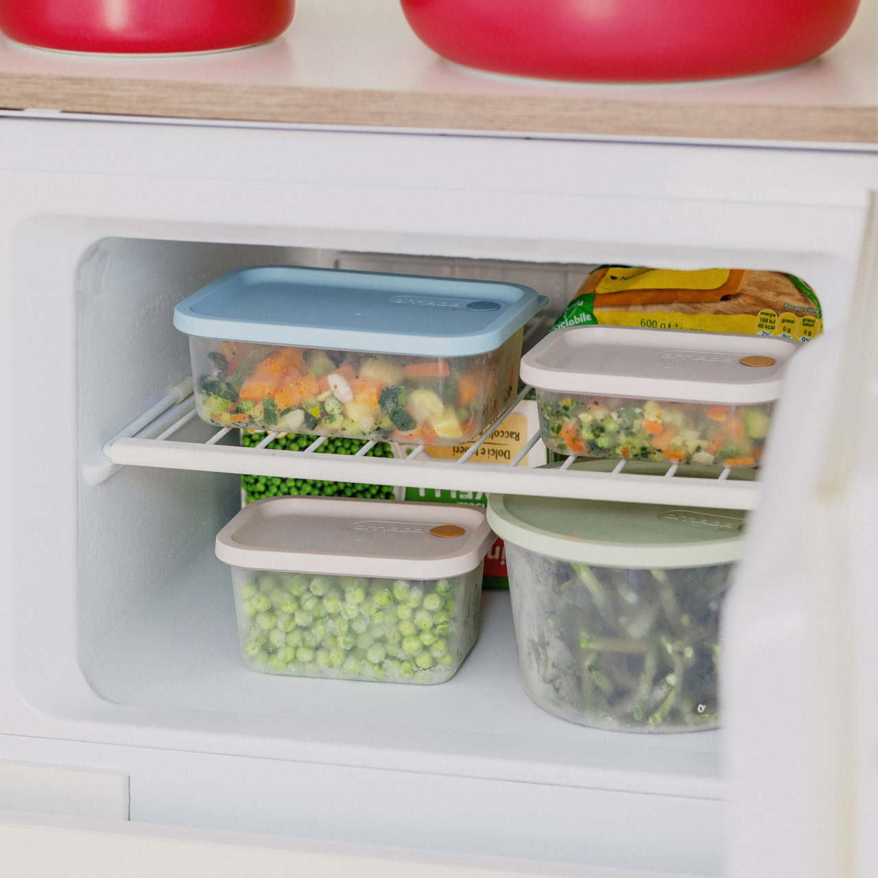 Cutie alimentara rotunda d.18x6.5 cm  1L - All in One [12]