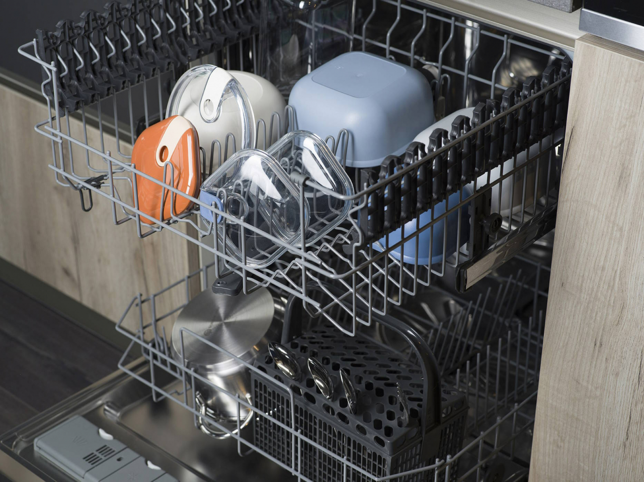 Cutie alimentara rotunda mare 20,5x20,5x10 cm (1,8 L) - PULL BOX [15]