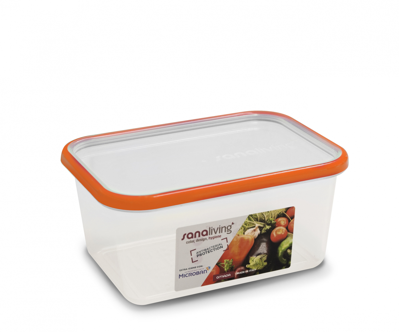 Cutie de conservare alimente 19x14x9 cm  1,3L - SanaLiving [1]