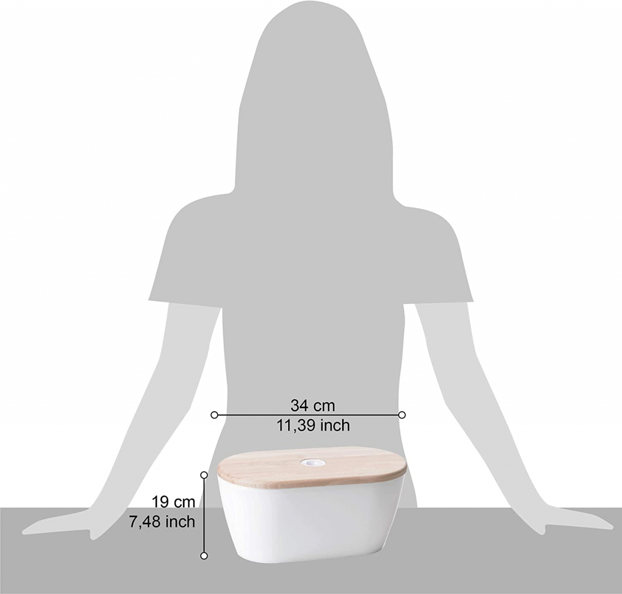 Cutie de paine 34x19x17 cm - Woody [5]